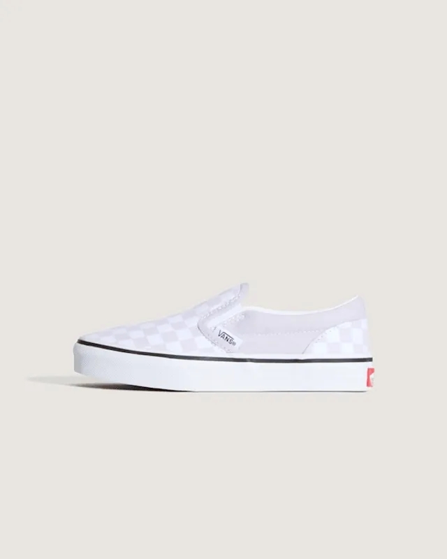 Vans - Kids Slip-On Shoes (4-8 Years), Lilac