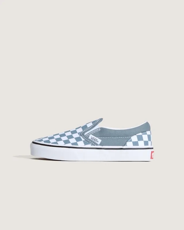 Vans - Kids Slip-On Shoes (4-8 Years), Grey