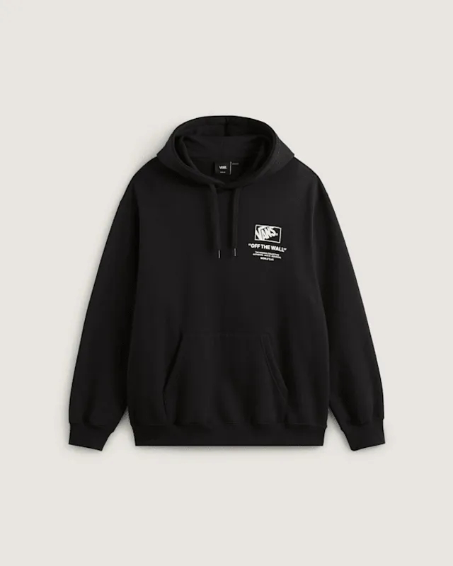 Vans - Stockpile Pullover Hoodie, Man, Black
