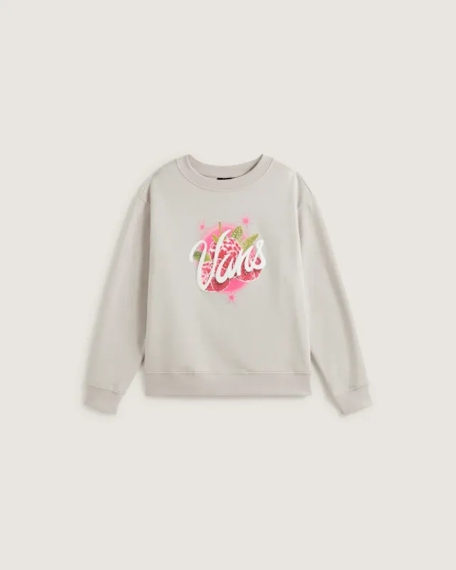 Vans - Kids Berry Pop Pullover Hoodie (8-14 Years), Beige