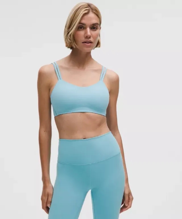 lululemon – Women's Like a Cloud Sports Bra Light Support, B/C Cup – Color Blue – Size 10