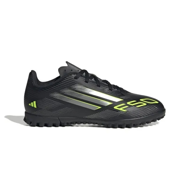 Adidas F50 Club Tf Electric Stealth - Core Black/Iron Metal/Lucid Lemon Kids - ['Black']