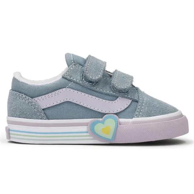 Vans Old Skool V Heart Trainers
