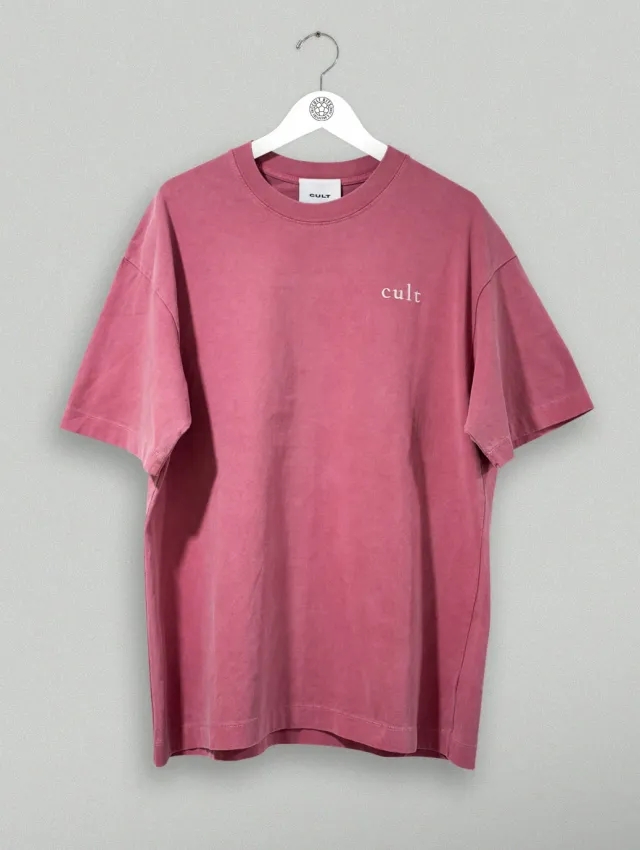 South China Embroidered Cult Tee - Red | Cult Kits, XL / South China / Red
