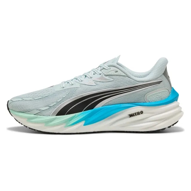 Men's Running Shoes Puma Velocity Nitro 4 Grey And Blue