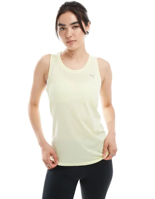 PUMA Run Velocity Tank Triblend Women, Gold Moon