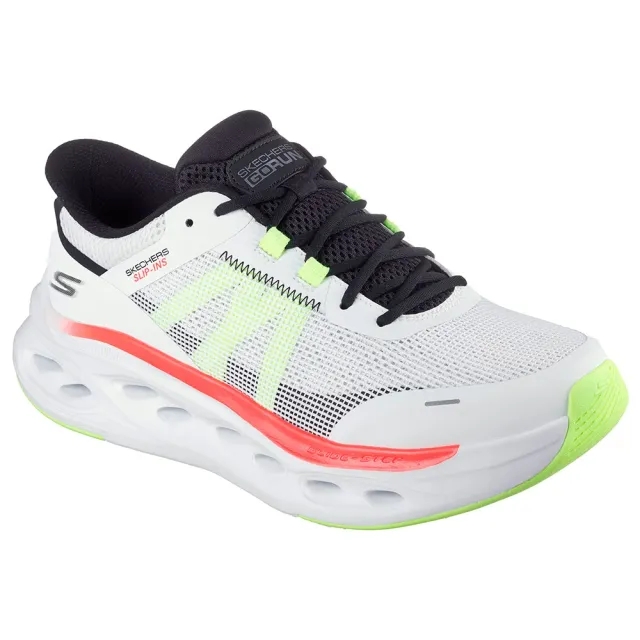 Skechers Men's Slip-ins: Max Cushioning Glide-Step - Aberdeen Sneaker in White