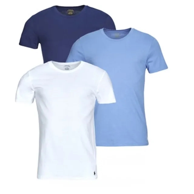 Polo Ralph Lauren  S/S CREW-3 PACK-CREW UNDERSHIRT  men's T shirt in Multicolour