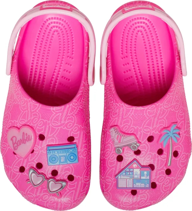 Crocs | Kids | Mattel Pink Barbie Classic | Clogs | Multi | C11