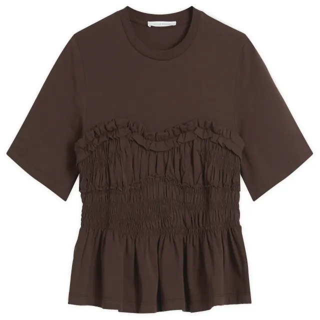 Cecilie Bahnsen Women's Vilde T-Shirt Brown