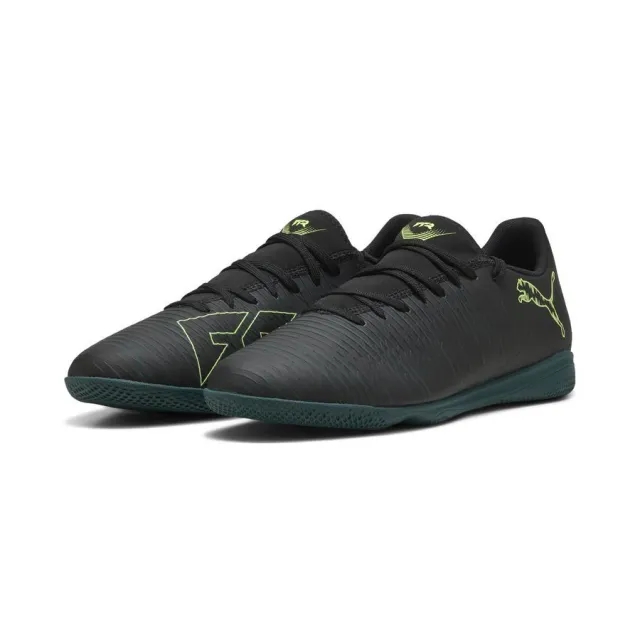 Puma Future 8 Play It Eclipse - Puma Black/Fizzy Light/Green Terrain - ['Black']