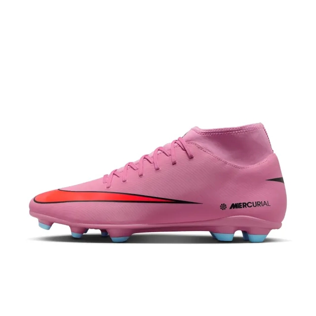 Nike Mercurial Superfly 10 Club Multi-Ground High-Top Football Boot - Pink - Recycled Content Minimum