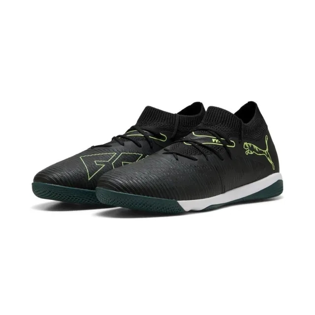 Puma Future 8 Match It Eclipse - Puma Black/Fizzy Light/Green Terrain - ['Black']