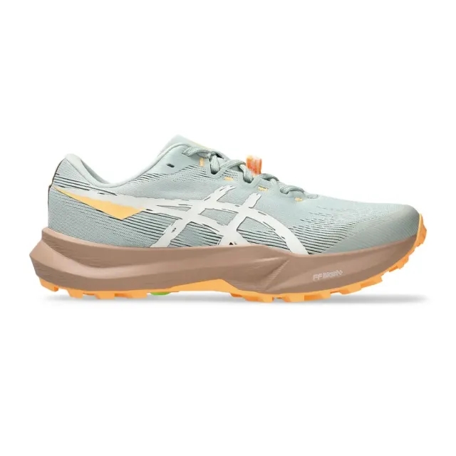 ASICS Fuji Lite 6 Trail Running Shoe Women - Light Green, Cream