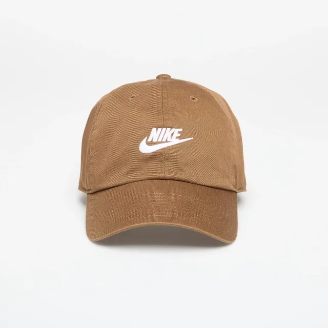 Cap Nike Club Unstructured Futura Wash Cap Mosswood Brown/ White M/L