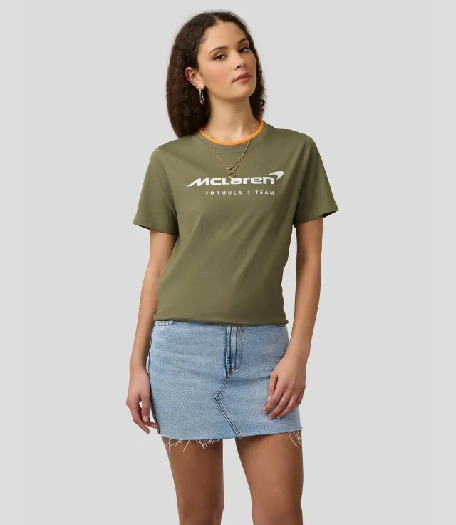 Castore Womens Core Essentials T-shirt - Deep Lichen Green