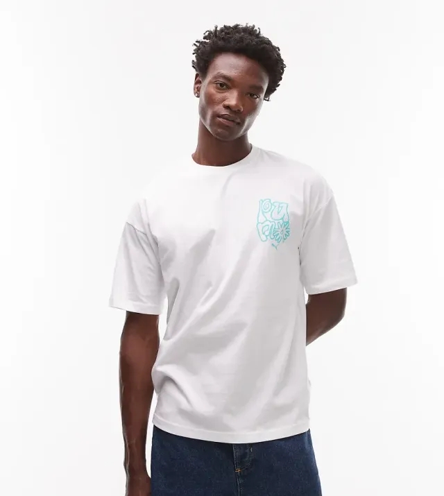 Puma Bubble T-Shirt In White Exclusive At Asos