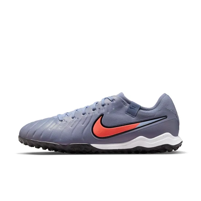Nike Tiempo Legend 10 Pro Turf Low-Top Football Shoes - Blue - Recycled Content Minimum