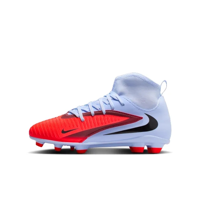Nike Jr. Phantom 6 High Club Multi-Ground Football Boot - Blue