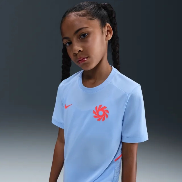Nike Erling Haaland Academy Dri-FIT Short-Sleeve Football Top - Blue - Sustainable Materials