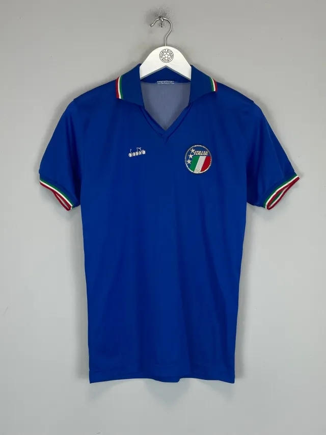1986/90 ITALY HOME SHIRT (S) DIADORA | Cult Kits