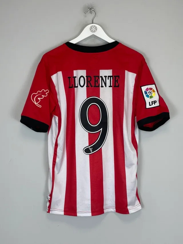 2011/12 ATHLETIC BILBAO LLORENTE #9 HOME SHIRT (S) UMBRO | Cult Kits