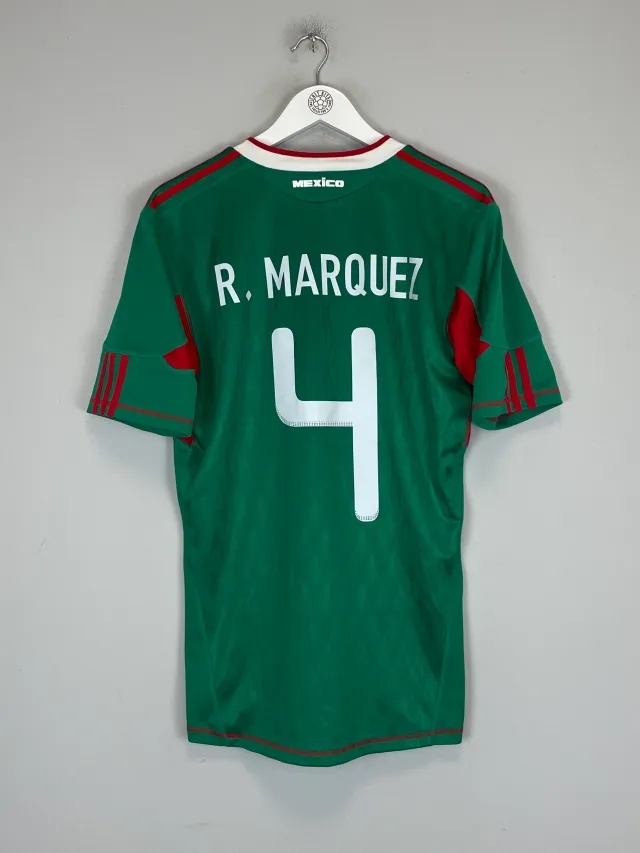 2010 MEXICO R.MARQUEZ #4 HOME SHIRT (M) ADIDAS | Cult Kits