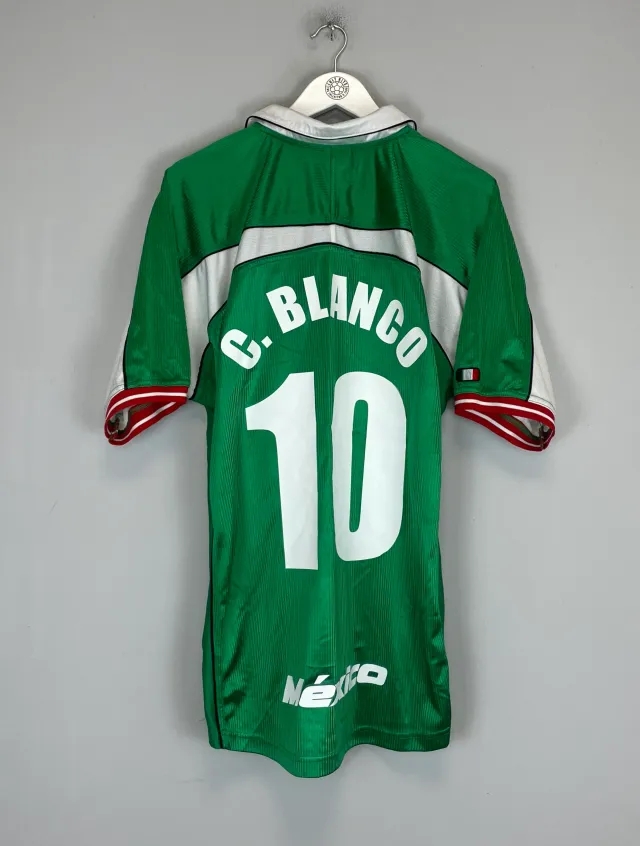 2000/01 MEXICO C.BLANCO #10 HOME SHIRT (XL) ATLETICA | Cult Kits
