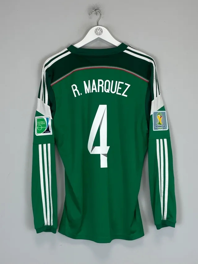2014/15 MEXICO R.MARQUEZ #4 L/S HOME SHIRT (L) ADIDAS | Cult Kits