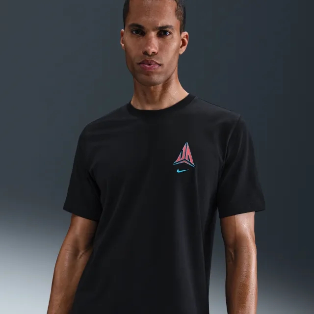 Nike Ja Men's T-Shirt - Black - Cotton