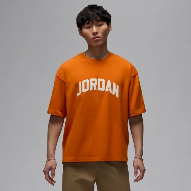 Nike Jordan Flight Essentials Men's T-Shirt - Orange - Cotton