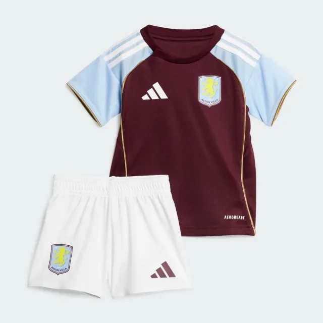 adidas Aston Villa FC 25/26 Home Baby Kit Kids