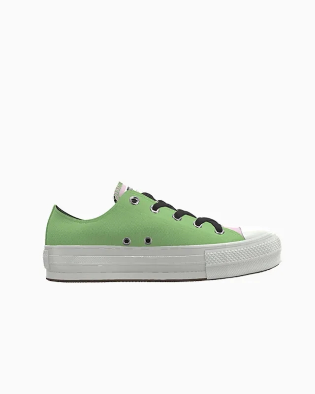 Converse Custom Chuck Taylor All Star EVA Lift Platform By You - White