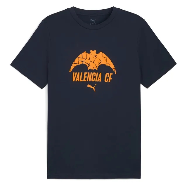 Puma Valencia Cf Football Culture Short Sleeve T-shirt