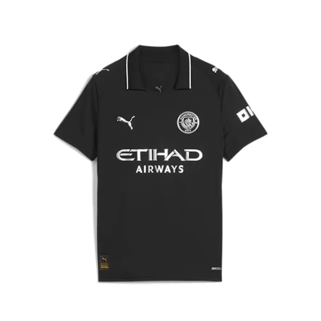 PUMA Manchester City 25/26 Away Jersey Youth, Black