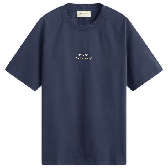 Bram's Fruit Men's F*Ck Off Raglan T-Shirt Solid Midnight Blue