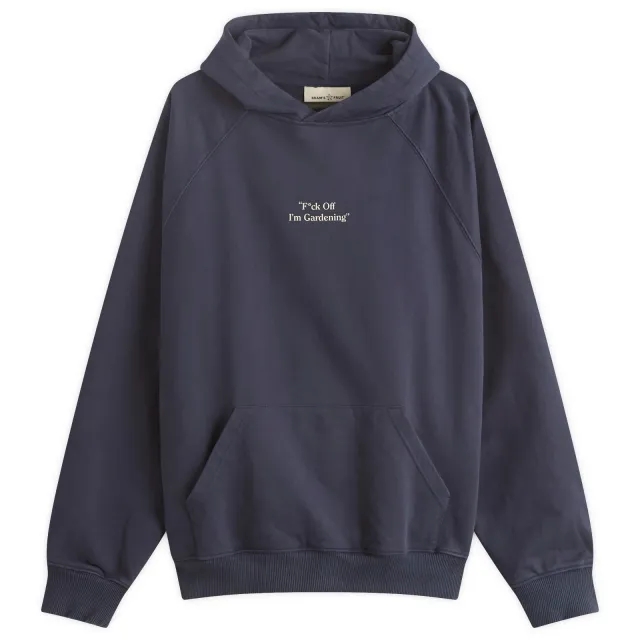Bram's Fruit Men's F*Ck Off Raglan Hoodie Solid Midnight Blue