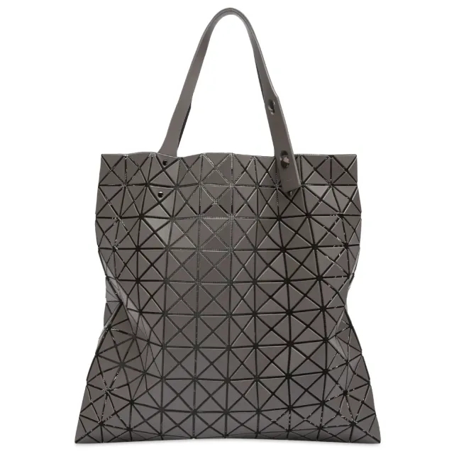 BAO BAO ISSEY MIYAKE Women's Prism Matte Tote Bag - Large Charcoal Grey