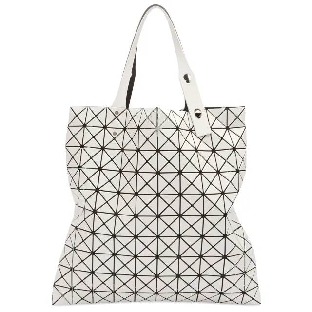 BAO BAO ISSEY MIYAKE Women's Prism Matte Tote Bag - Large Light Grey