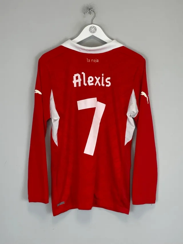 2012/14 CHILE ALEXIS #7 *PLAYER ISSUE* L/S HOME SHIRT (M) PUMA | Cult Kits