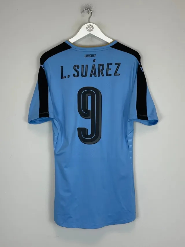 2016/17 URUGUAY SUAREZ #9 *PLAYER ISSUE* HOME SHIRT (XL) PUMA | Cult Kits