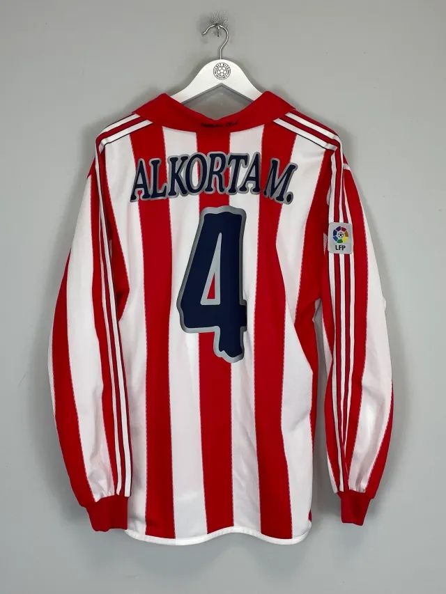 1999/01 ATHLETIC BILBAO ALKORTA #4 L/S HOME SHIRT (XL) ADIDAS | Cult Kits