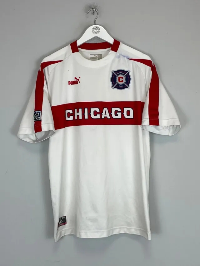 2003 CHICAGO FIRE AWAY SHIRT (L) PUMA | Cult Kits