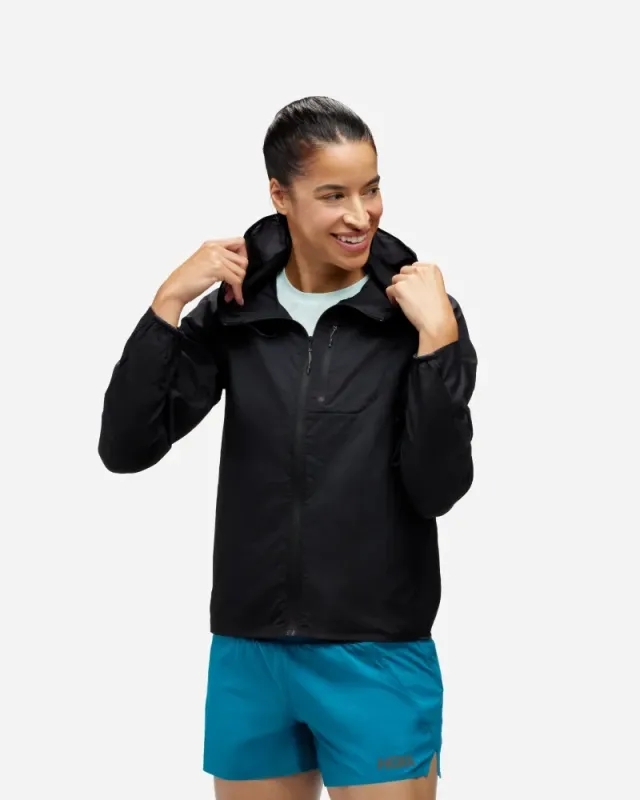 Hoka Women's Skyflow Jacket In Black