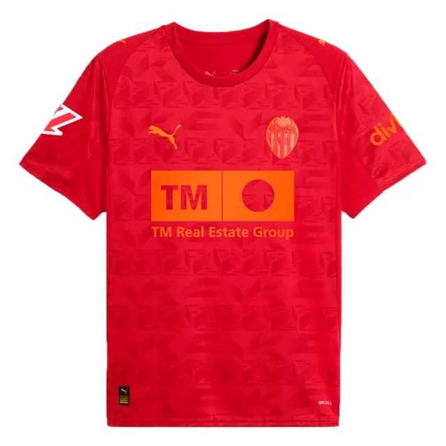Puma Valencia Cf 25/26 Replica Away Junior Short Sleeve T-shirt