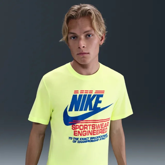 Nike Sportswear Men's T-Shirt - Yellow