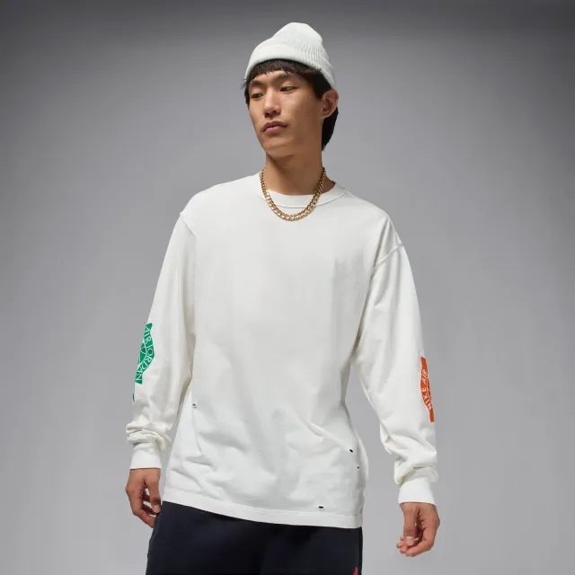 Nike Jordan Rare Air Men's Long-Sleeve T-Shirt - White