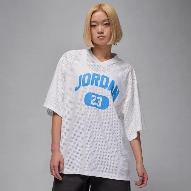 Nike Jordan Brooklyn Women's Mesh Top - White