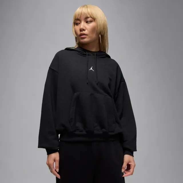 Nike Jordan Sport Crossover Women's Dri-FIT Fleece Hoodie - Black - Sustainable Materials