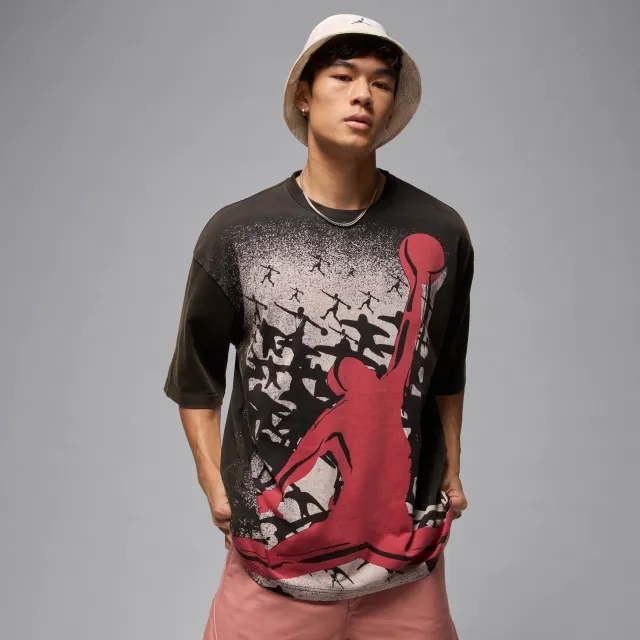 Nike Jordan Men's Oversized Reissue T-Shirt - Black